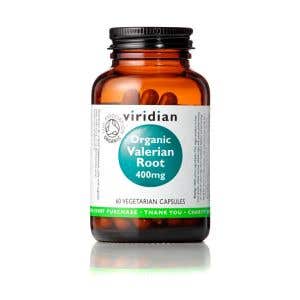 Viridian Valerian Root Organic - BIO koreň Valeriána lekárskeho 400mg 60 kapsúl