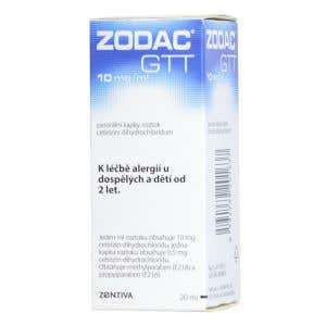Zodac 0.2g perorálne kvapky 20ml