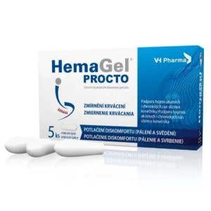 HemaGel Procto 10 čípků