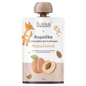 Šufan Kapsička s mandlovým krémem meruňková 110 g Šufan Kapsička s mandlovým krémem meruňková 110 g