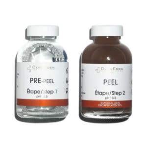 DermEden Concentrates Advance Peel – 2-krokový peelingový protokol 2x 30 ml