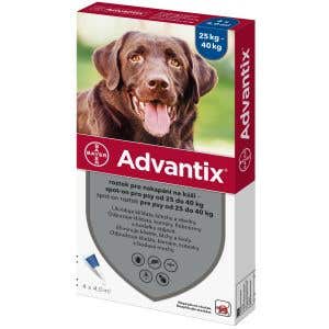Advantix Antiparazitikum pre psov nad 25kg spot-on 1x4ml