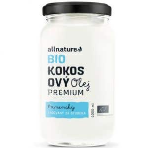Allnature Kokosový olej panenský BIO 1000 ml