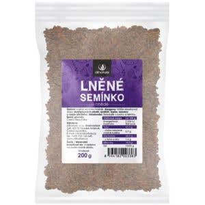 Allnature Ľanové semienko hnedé 200 g
