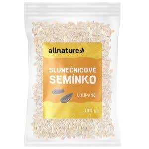Allnature Slnečnicové semienko lúpané 100 g