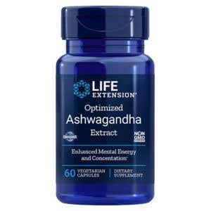 Life Extension Ashwagandha Extract 60 kapsl&iacute;