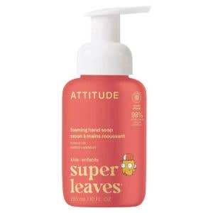 Attitude Little leaves Dětsk&eacute; pěniv&eacute; m&yacute;dlo na ruce s vůn&iacute; manga 295 ml