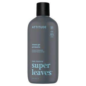 Attitude Super leaves P&aacute;nsk&yacute; sprchov&yacute; gel  &ndash; Eukalyptus a &Scaron;alvěj 415 ml