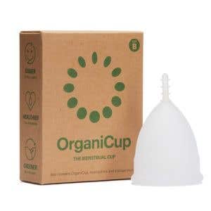 OrganiCup Menštruačný kalíšok biely veľkosť B