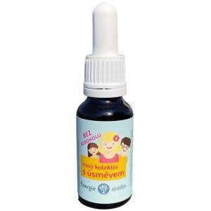 Energie rostlin Bachove esencie - Nový kolektív s úsmevom 20 ml