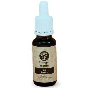 Energie rostlin Bachové esencie 3 - Beech Esencia tolerancie 20 ml
