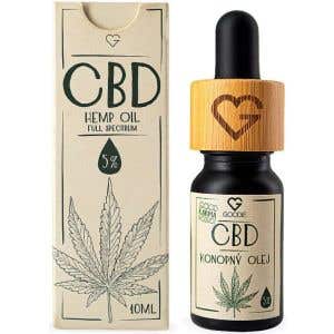 Goodie CBD Konopný olej 5% 10 ml