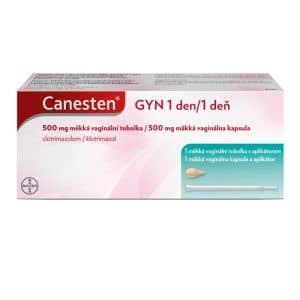 Canesten Gyn 1 den 500 mg měkk&aacute; vagin&aacute;ln&iacute; tobolka