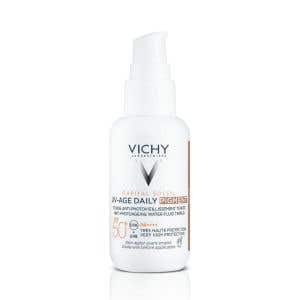 Vichy Capital Soleil UV-Age Daily SPF 50+ tónovaný fluid Medium 40 ml