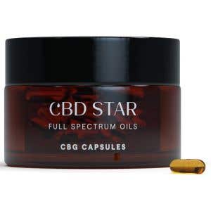 CBD Star CBG kapsule - 5% CBG 500 mg 30 kapsúl