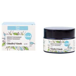 Kvitok Krémový deodorant - Chladivý vánek - unisex 30 ml