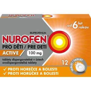 Nurofen Pro děti Active 100 mg 12 tablet