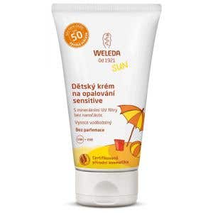 Weleda Sun Detský krém na opaľovanie SPF 50 Sensitive 50 ml