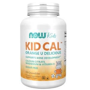 Now Foods Kid Cal 100 žvýkacích tablet