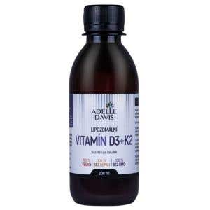 Adelle Davis Lipozomálny vitamín D3 + K2 200 ml