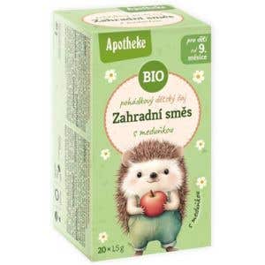 Apotheke Poh&aacute;dkov&yacute; dětsk&yacute; čaj &ndash; Zahradn&iacute; směs BIO 20 s&aacute;čků