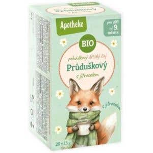 Apotheke Poh&aacute;dkov&yacute; dětsk&yacute; čaj &ndash; Průdu&scaron;kov&yacute; BIO 20 s&aacute;čků