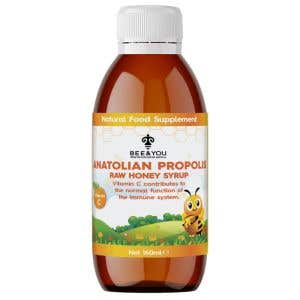 Bee&You Dětský sirup s propolisem a raw medem 150 ml Bee&You Dětský sirup s propolisem a raw medem 150 ml