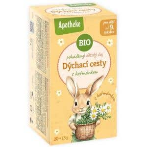 Apotheke Poh&aacute;dkov&yacute; dětsk&yacute; čaj &ndash; D&yacute;chac&iacute; cesty BIO 20 s&aacute;čků