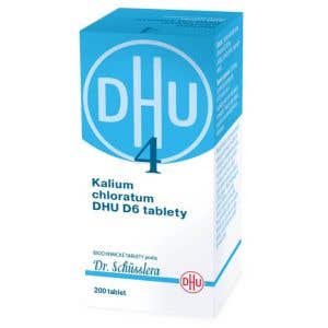 DHU Schüsslerovej soli Kalium chloratum D6 200 tabliet