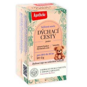 Apotheke Bylinn&yacute; čaj &ndash; D&yacute;chac&iacute; cesty Junior BIO 20 s&aacute;čků