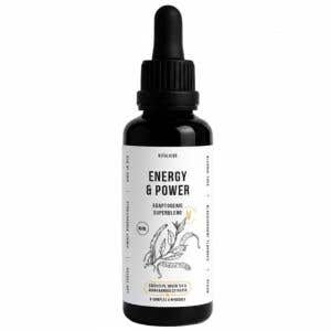 Vitalvibe Energy & Power Adaptogenic Superblend &ndash; čern&yacute; ryb&iacute;z 60 ml