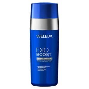 Weleda Exo Boost Dvouf&aacute;zov&eacute; anti-age s&eacute;rum &ndash; Modr&yacute; hořec a protěž alpsk&aacute; 30 ml