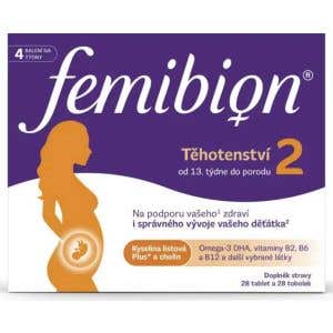 Femibion 2 Těhotenství 28 tablet + 28 tobolek