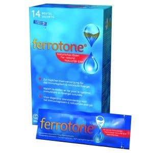 Ferrotone Originál - 100% přírodní zdroj železa 14 sáčků