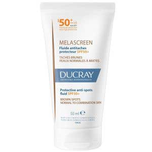 Ducray Melascreen Ochranný fluid proti pigmentovým skvrnám SPF 50+ 50 ml – Expirace 30/06/2026