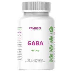 Vegmart Gaba 500 mg 120 kapsúl