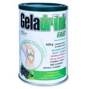 Geladrink Fast nápoj černý rybíz 420g