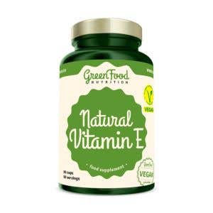 GreenFood Nutrition Natural Vitamín E 120 kapsúl