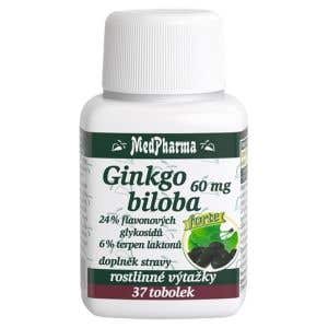 MedPharma Ginkgo biloba 60 mg Forte 37 toboliek