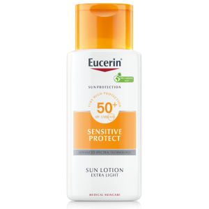 Eucerin Sun Extra ľahké mlieko na opaľovanie SPF 50+ 150ml