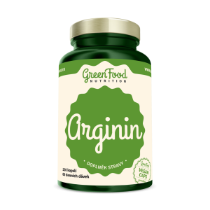 GreenFood Nutrition Arginin 120 kapslí