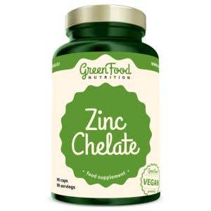 GreenFood Nutrition Zinc Chelate 90 kapslí GreenFood Nutrition Zinc Chelate 90 kapslí