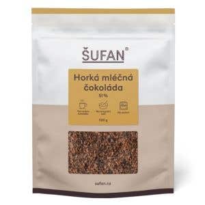 Šufan Horúca mliečna čokoláda 51% 500 g