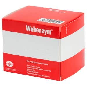 Wobenzym 200 gastrorezistentných tabliet