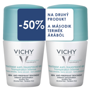 Vichy Antiperspirant proti nadmernému poteniu 48h Intense Duo 2x50 ml