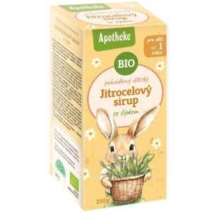 Apotheke Poh&aacute;dkov&yacute; jitrocelov&yacute; sirup BIO 250 g
