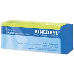 Kinedryl 25 mg/30 mg 10 tablet