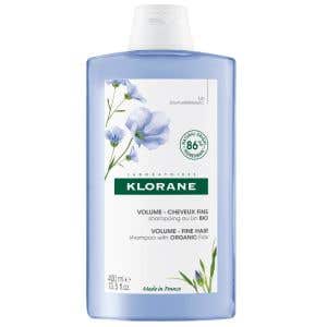 Klorane Šampon s BIO lnem - jemné vlasy bez objemu 400 ml