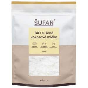 Šufan Sušené kokosové mlieko BIO 200 g