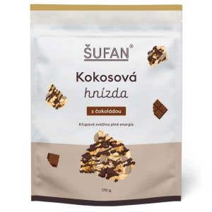 Šufan Kokosová hnízda s čokoládou 170 g